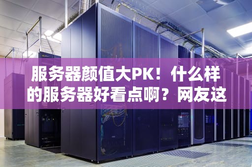 服务器颜值大PK！什么样的服务器好看点啊？网友这届机箱比我还精致！