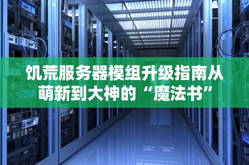 饥荒服务器模组升级指南从萌新到大神的“魔法书”