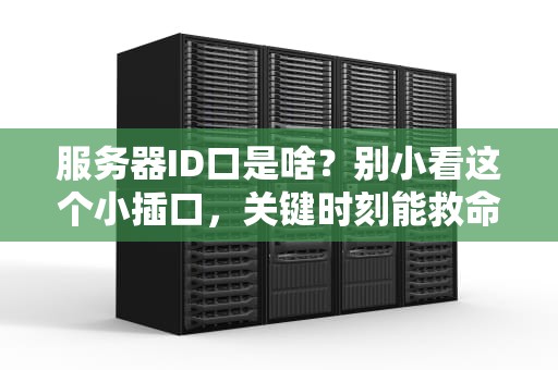 服务器ID口是啥？别小看这个小插口，关键时刻能救命！