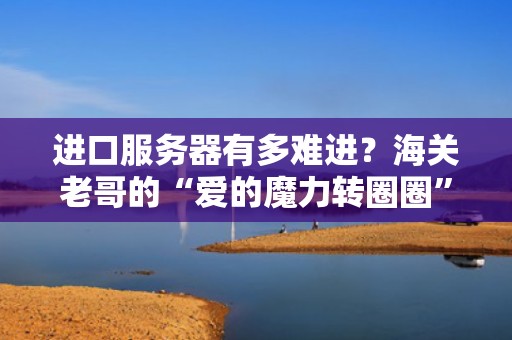 进口服务器有多难进？海关老哥的“爱的魔力转圈圈”了解一下！
