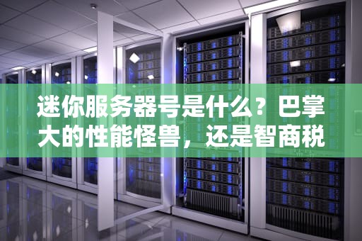 迷你服务器号是什么？巴掌大的性能怪兽，还是智商税？