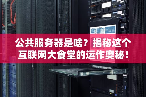 公共服务器是啥？揭秘这个互联网大食堂的运作奥秘！