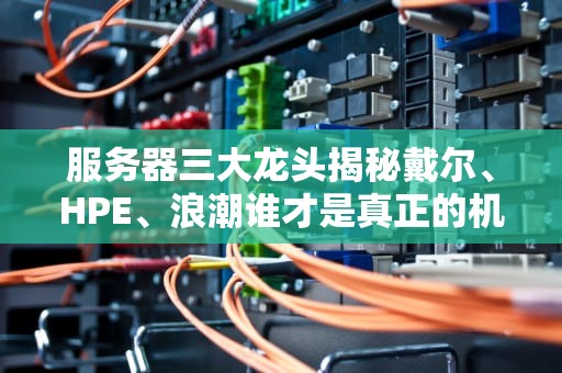 服务器三大龙头揭秘戴尔、HPE、浪潮谁才是真正的机圈顶流？