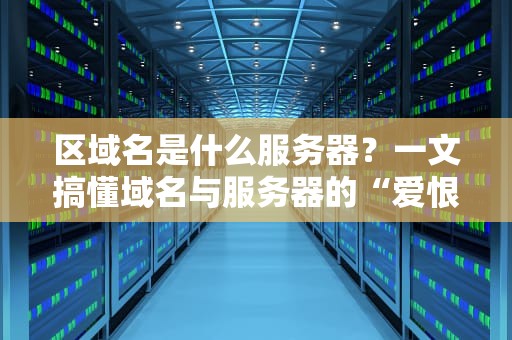 区域名是什么服务器？一文搞懂域名与服务器的“爱恨情仇”