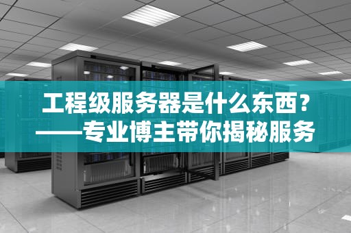 工程级服务器是什么东西？——专业博主带你揭秘服务器中的钢铁侠