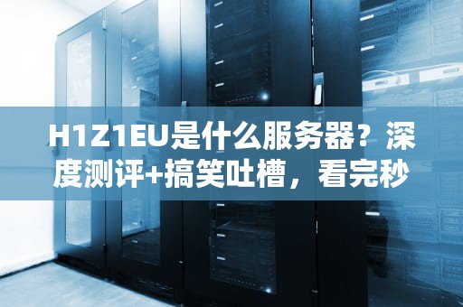 H1Z1EU是什么服务器？深度测评+搞笑吐槽，看完秒懂！