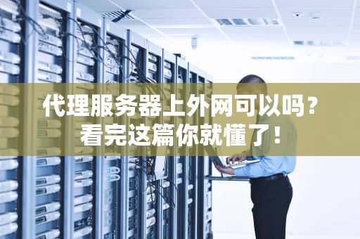 代理服务器上外网可以吗？看完这篇你就懂了！