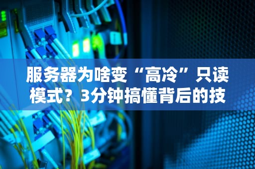 服务器为啥变“高冷”只读模式？3分钟搞懂背后的技术玄机！
