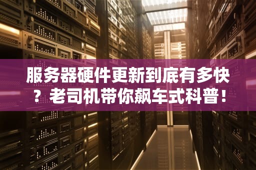 服务器硬件更新到底有多快？老司机带你飙车式科普！