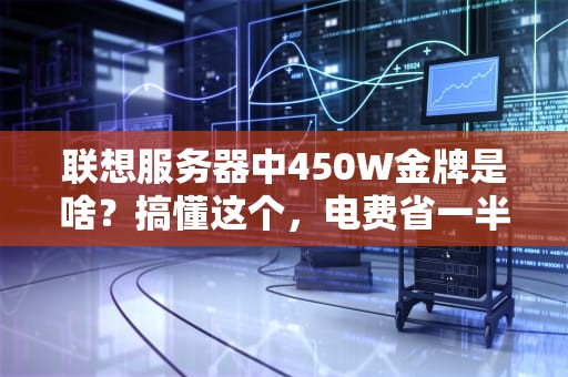 联想服务器中450W金牌是啥？搞懂这个，电费省一半！