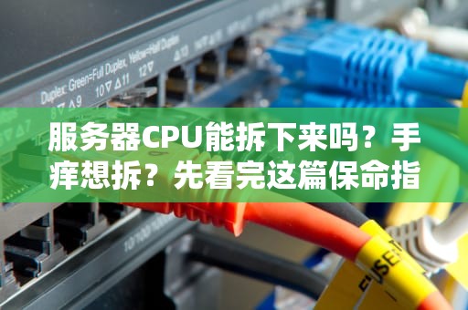 服务器CPU能拆下来吗？手痒想拆？先看完这篇保命指南！