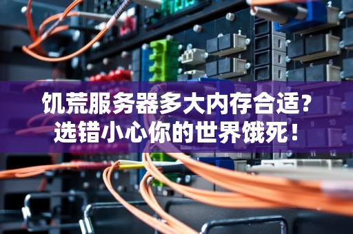 饥荒服务器多大内存合适？选错小心你的世界饿死！