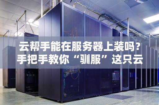 云帮手能在服务器上装吗？手把手教你“驯服”这只云端小怪兽！