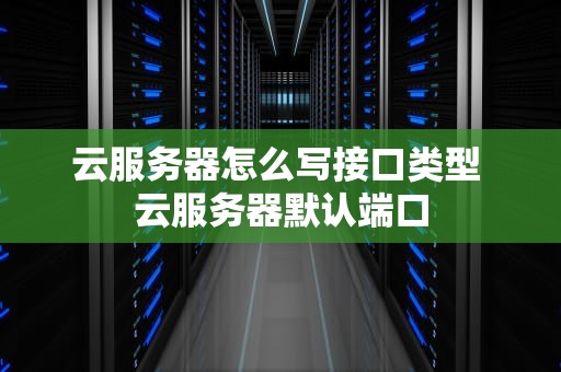 云服务器怎么写接口类型 云服务器默认端口
