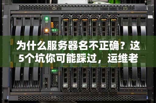 为什么服务器名不正确？这5个坑你可能踩过，运维老司机都笑了！