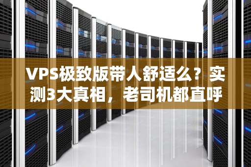 VPS极致版带人舒适么？实测3大真相，老司机都直呼内行！