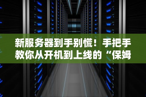 新服务器到手别慌！手把手教你从开机到上线的“保姆级”教程（附避坑指南）
