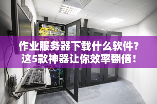 作业服务器下载什么软件？这5款神器让你效率翻倍！