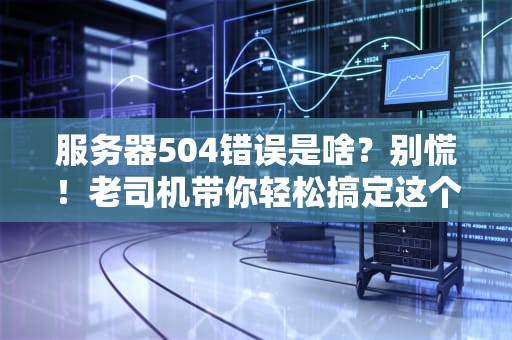 服务器504错误是啥？别慌！老司机带你轻松搞定这个拦路虎！