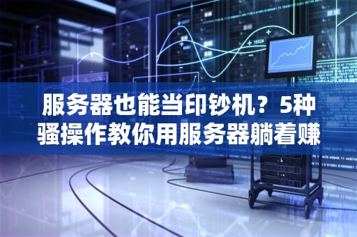 服务器也能当印钞机？5种骚操作教你用服务器躺着赚钱！