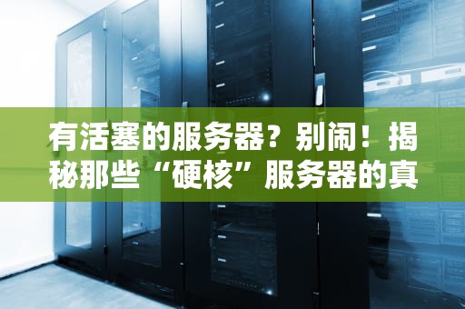 有活塞的服务器？别闹！揭秘那些“硬核”服务器的真面目