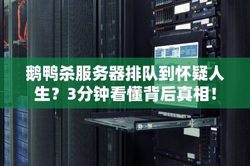 鹅鸭杀服务器排队到怀疑人生？3分钟看懂背后真相！