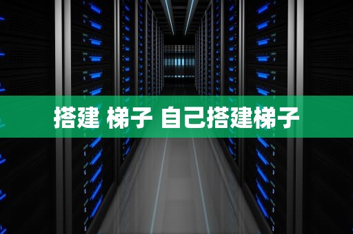 搭建 梯子 自己搭建梯子