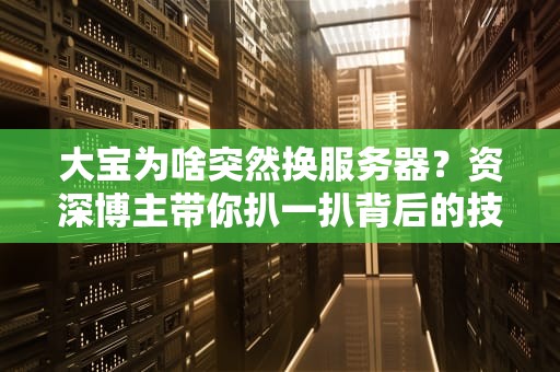 大宝为啥突然换服务器？资深博主带你扒一扒背后的技术玄机！