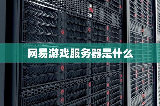 网易游戏服务器是什么