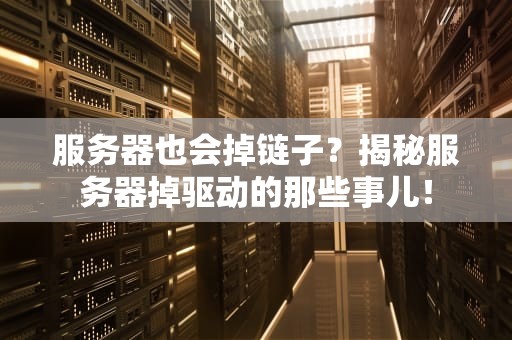 服务器也会掉链子？揭秘服务器掉驱动的那些事儿！