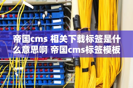 帝国cms 相关下载标签是什么意思啊 帝国cms标签模板