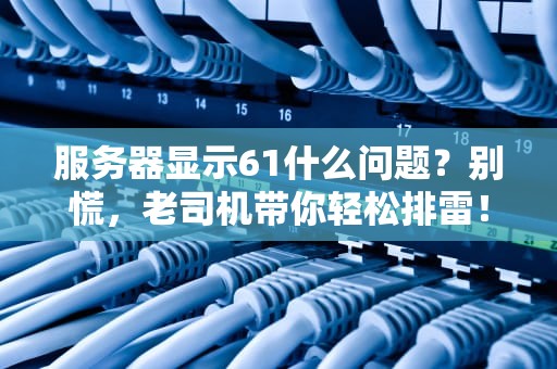 服务器显示61什么问题？别慌，老司机带你轻松排雷！
