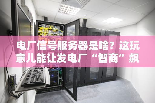 电厂信号服务器是啥？这玩意儿能让发电厂“智商”飙升！