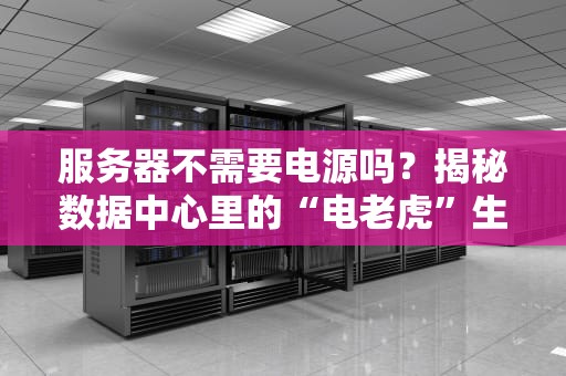 服务器不需要电源吗？揭秘数据中心里的“电老虎”生存法则