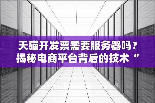 天猫开发票需要服务器吗？揭秘电商平台背后的技术“黑科技”！