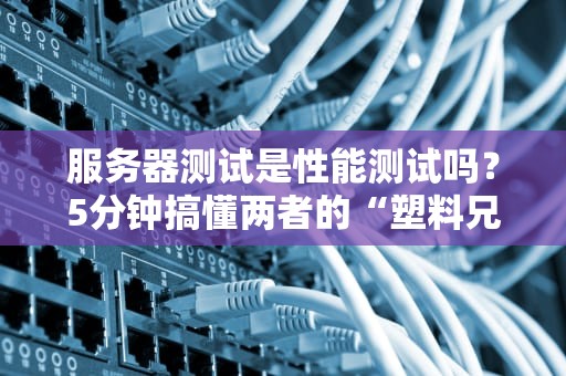 服务器测试是性能测试吗？5分钟搞懂两者的“塑料兄弟情”