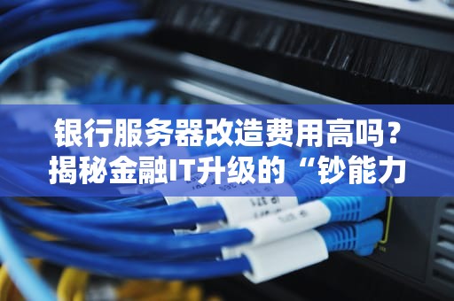 银行服务器改造费用高吗？揭秘金融IT升级的“钞能力”真相！