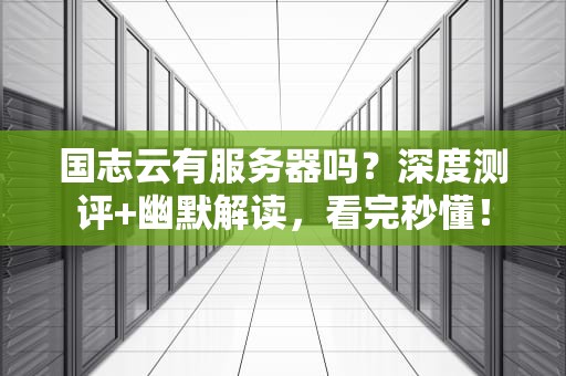 国志云有服务器吗？深度测评+幽默解读，看完秒懂！