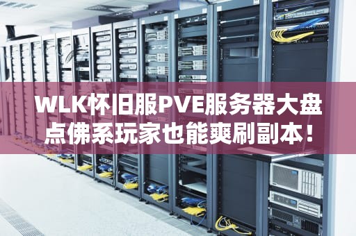 WLK怀旧服PVE服务器大盘点佛系玩家也能爽刷副本！