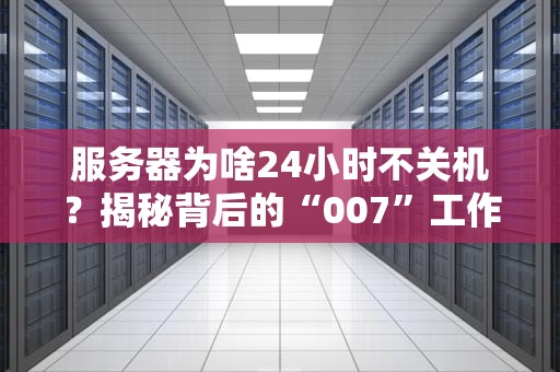 服务器为啥24小时不关机？揭秘背后的“007”工作狂魔！