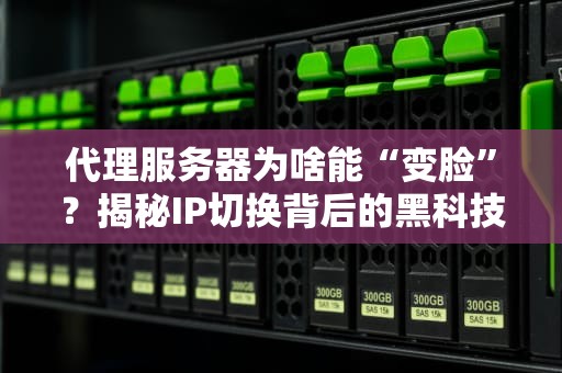 代理服务器为啥能“变脸”？揭秘IP切换背后的黑科技！
