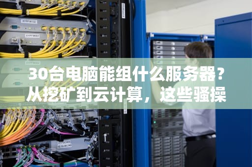 30台电脑能组什么服务器？从挖矿到云计算，这些骚操作你绝对想不到！