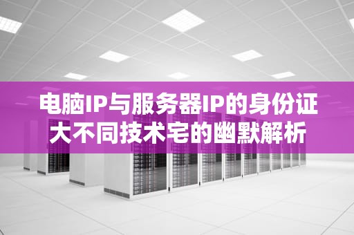 电脑IP与服务器IP的身份证大不同技术宅的幽默解析