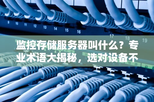 监控存储服务器叫什么？专业术语大揭秘，选对设备不踩坑！