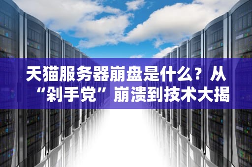 天猫服务器崩盘是什么？从“剁手党”崩溃到技术大揭秘！