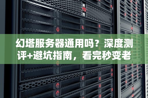 幻塔服务器通用吗？深度测评+避坑指南，看完秒变老司机！