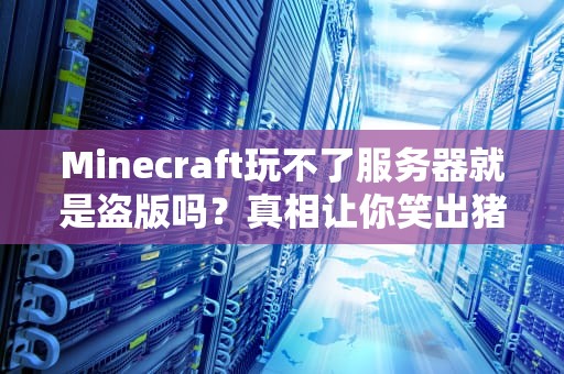 Minecraft玩不了服务器就是盗版吗？真相让你笑出猪叫！