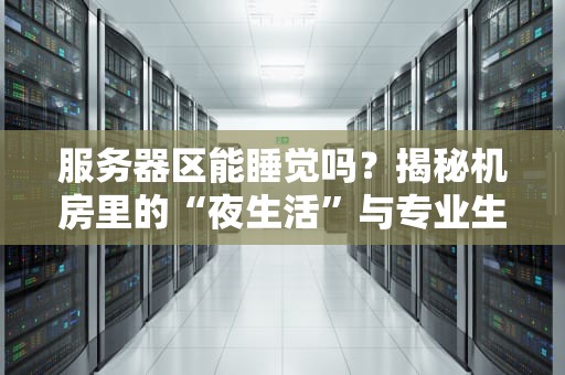 服务器区能睡觉吗？揭秘机房里的“夜生活”与专业生存指南