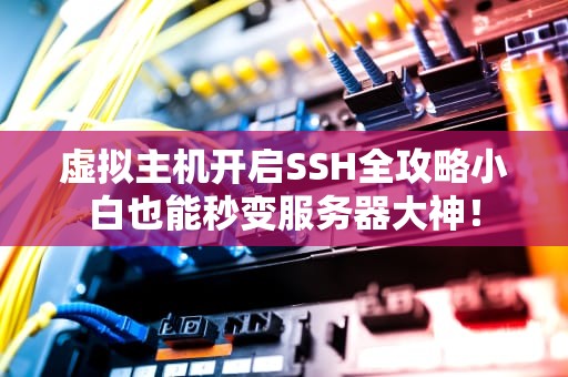 虚拟主机开启SSH全攻略小白也能秒变服务器大神！