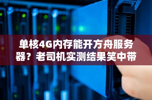 单核4G内存能开方舟服务器？老司机实测结果笑中带泪！